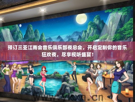 预订三亚江南会音乐俱乐部夜总会，开启定制你的音乐狂欢夜，尽享视听盛宴！